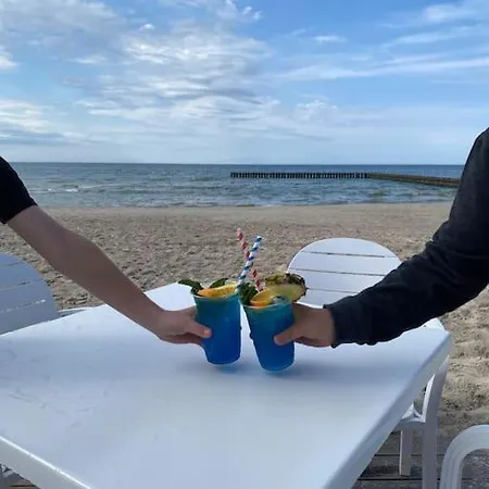 Lux Mit Balkon Im Welle Grzybowo (West Pomeranian)